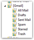 Gmail emails in Windows Mail