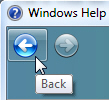 Navigating through the Windows Mail Help system