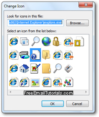 Change Internet Explorer Icon