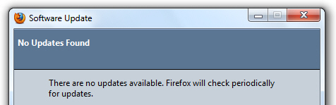 Check if you have the latest version of Firefox installed on your computer