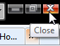 Close Internet Explorer while in full screen mode