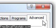 Configure advanced Internet Explorer settings