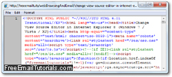 Default view source editor in Internet Explorer 8