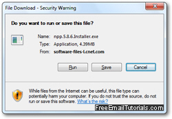 File Download warning dialog in Internet Explorer
