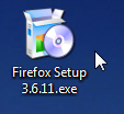 Launch the Mozilla Firefox Installer on Windows 7