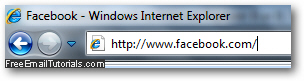 Load Facebook in Internet Explorer 8 or IE 7