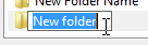 Create a new Favorites folder in Internet Explorer