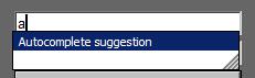 Autocomplete suggestion (entry) in Internet Explorer 8