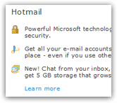 Change Hotmail account