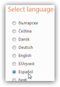 Clic para ver Hotmail.com en Espanol