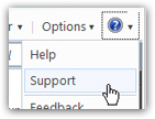 Access "More Hotmail Help" straight from the Help menu