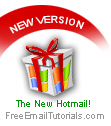 New version of the Hotmail sign in page