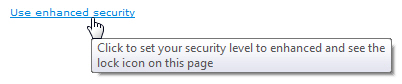 Secure sign in with Hotmail