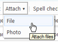 Email attachments with Hotmail