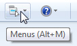 Click on the menu button in Windows Live Mail