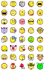 Emoticons and smiley faces in Yahoo Mail