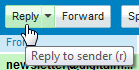 Reply to a sender in Yahoo Mail
