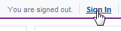 Yahoo confirming that you are signed out of Yahoo Mail