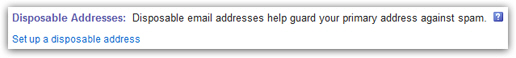 Disposable email addresses in Yahoo Mail