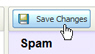 Save your new spam settings configuration in Yahoo Mail