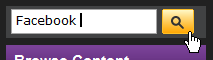 Search for Facebook applications in My Yahoo