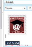 Add pictures and attachments inside Yahoo Mail emails