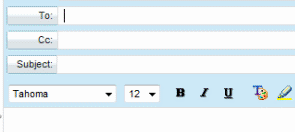 Bcc field hidden by default in Yahoo Mail