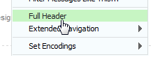 Show Bcc recipients from sent email