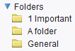 Create folders in Yahoo Mail