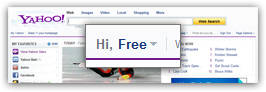 Logged in to your Yahoo account