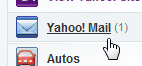 Login to your new email account from the Yahoo homepage