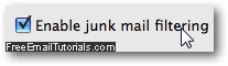 Disable spam filters and turn off junk mail filtering in Apple Mail on Mac OS X
