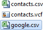 Import address book contacts into your Gmail account