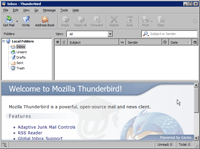 Welcome to Mozilla Thunderbird!