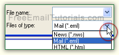 Force Outlook Express to check for the right file format!