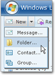 Add a Hotmail folder