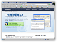 Mozilla Thunderbird Website