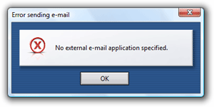 Opera cannot handle email functionality