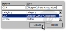 Updating an AutoCorrect spelling option in Outlook 2003