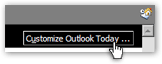 Customizing Outlook Today in Outlook 2003