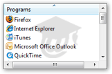 Default web browsers in Windows Vista