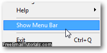 Restore the menu bar and show classic menus in Opera 11