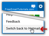 Switch back to the old Hotmail look
