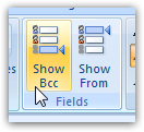 Show Bcc in Outlook 2007