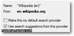 Optionally make Wikipedia the default search engine in Internet Explorer 8