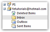 Hotmail account in Outlook