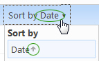 Reverse order sort, by date