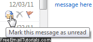 Use Instant Actions to mark a message as Read / Unread
