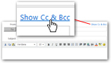 Un-hide Hotmail's Cc and Bcc fields